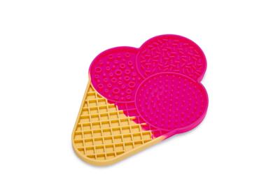 Beeztees Beeztees Likmat Ijsje Silicone Roze 21x15x1,8cm