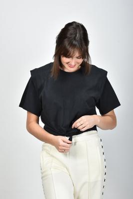 Isabel Marant t-shirt Zelikia TS0042FA-A1N41I black