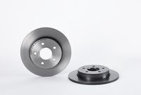 Remschijf COATED DISC LINE BREMBO, Remschijftype: Massief, u.a. für Ford