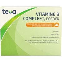 Teva Vitamine B compleet poeder (20 Sachets) Teva Vitamine B compleet poeder (20 Sachets)