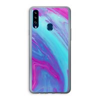 Zweverige regenboog: Samsung Galaxy A20s Transparant Hoesje Zweverige regenboog: Samsung Galaxy A20s Transparant Hoesje