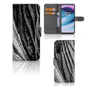 Book Style Case OnePlus Nord CE 5G Boomschors Grijs