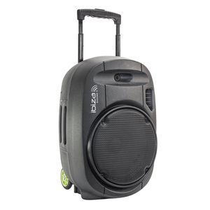 Ibiza Sound PORT15VHF-MKII Trolley met PA-geluidssysteem 800 W Zwart