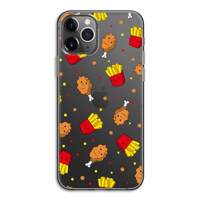 Chicken 'n Fries: iPhone 11 Pro Transparant Hoesje