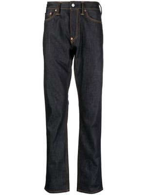 EVISU jean slim à taille basse - Bleu