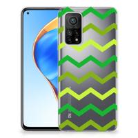 Xiaomi Mi 10T | 10T Pro | TPU bumper | Zigzag Groen