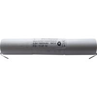 Beltrona 3DSC1500HSCLG Accu voor noodverlichting U-soldeerlip 3.6 V 1500 mAh