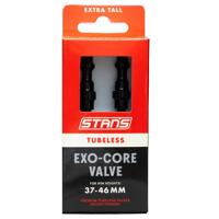 STANS Stan&apos;s tubeless exo-core valves - extra tall - black