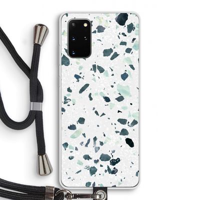 Terrazzo N°2: Samsung Galaxy S20 Plus Transparant Hoesje met koord