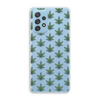 Weed: Samsung Galaxy A73 Transparant Hoesje