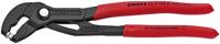 Knipex bandveerklemtang grijs geatramenteerd met anti-slip kunststof bekleed 250 mm - 8551250a