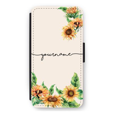 Zonnebloemen: iPhone 11 Flip Hoesje