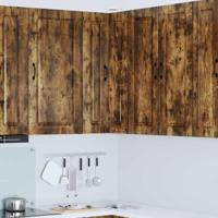 Keukenkast Kalmar Gerookt eiken 57 x 57 x 100 cm Bewerkt hout