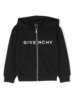 Givenchy Kids casquette à logo imprimé - Noir