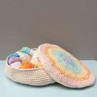 Yarn and Colors Rainbow Basket Booklet