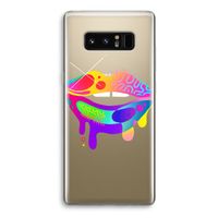 Lip Palette: Samsung Galaxy Note 8 Transparant Hoesje