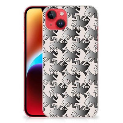 iPhone 14 Plus | TPU Hoesje | Salamander Grey