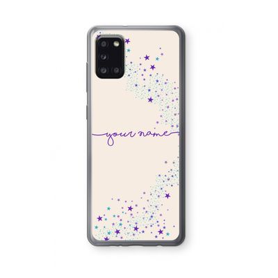 Sterren: Samsung Galaxy A31 Transparant Hoesje