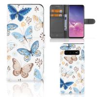Telefoonhoesje | Met pasjeshouder | voor Samsung Galaxy S10 Vlinder