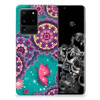 Samsung Galaxy S20 Ultra Hoesje maken Cirkels en Vlinders