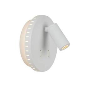 Lucide BENTJER Bedlamp 1xGeïntegreerde LED - Wit