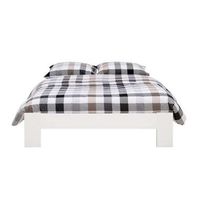 Twijfelaar bed Sydney - wit - 120x200 cm