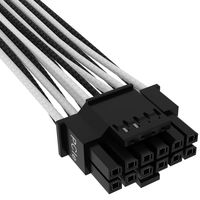 Corsair Premium Sleeved PCIe 5.0 12VHPWR PSU Adapterkabel kabel 50 centimeter - thumbnail