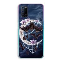 Vleermuizen Maan: Oppo A52 Transparant Hoesje