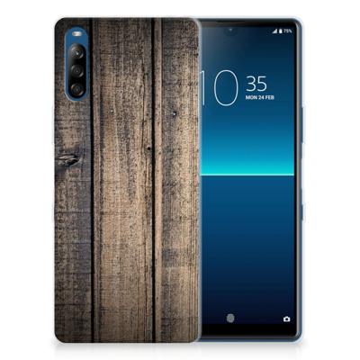 Sony Xperia L4 | Bumper Hoesje | Steigerhout