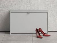 Schoenenkast SHANA 1 deur wit