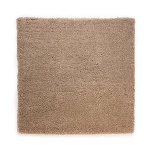 Tapeso Vierkant hoogpolig vloerkleed - Cozy Shaggy - beige - 300x300