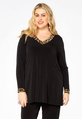 Yoek Tuniek flare/uni | Zwart | Maat 58/60