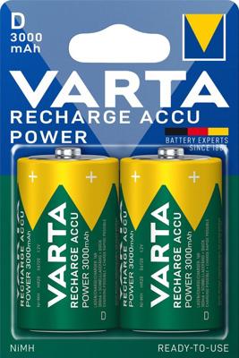 Varta D accu 3000mA blister 2 R2U