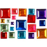 Creativ Company Strasstenen, afm 4-10 mm, 1300 stuk/ 1 doos