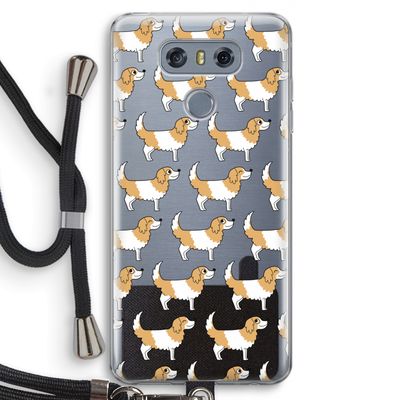 Doggy: LG G6 Transparant Hoesje met koord