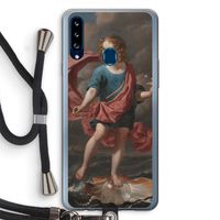 Soap Bubbles: Samsung Galaxy A20s Transparant Hoesje met koord