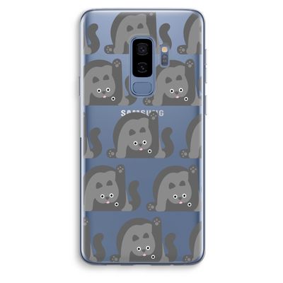 Cats: Samsung Galaxy S9 Plus Transparant Hoesje