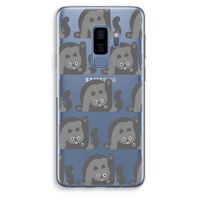 Cats: Samsung Galaxy S9 Plus Transparant Hoesje