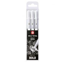 Sakura • gelly roll gelpen 10 wit 3stuks