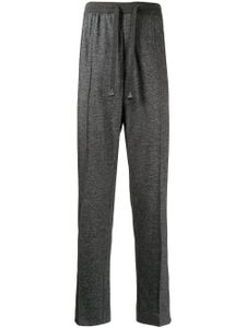 Brioni pantalon droit en cachemire - Bleu