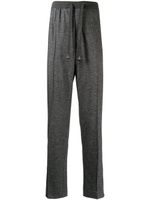 Brioni pantalon droit en cachemire - Bleu - thumbnail