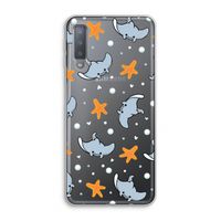 Manta: Samsung Galaxy A7 (2018) Transparant Hoesje