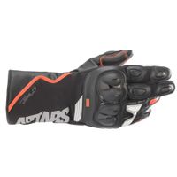 ALPINESTARS SP-365 Drystar Gloves, Tussenseizoen motorhandschoenen, Zwart-Rood Fluo-Wit