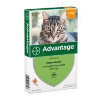 Advantage Kat 40, tot 4kg - 4 pip Advantage Kat 40, tot 4kg - 4 pip