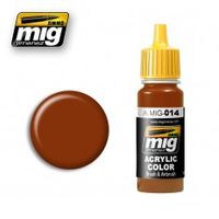 MIG Acrylic RAL 8012 Rotbraun 17ml - thumbnail