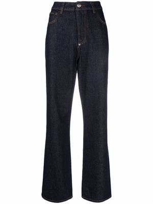 Philipp Plein jean Iconic à coupe ample - Bleu