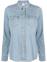 PINKO chemise Caroline d'inspiration Western en jean - Bleu - thumbnail