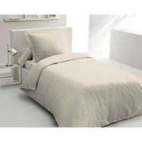 LOVELY HOME DEKBEDSET - 140x200 cm - 100% KATOEN - CRÈME BEIGE