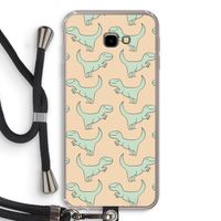 Dinos: Samsung Galaxy J4 Plus Transparant Hoesje met koord Dinos: Samsung Galaxy J4 Plus Transparant Hoesje met koord