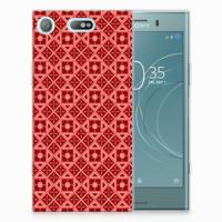 Sony Xperia XZ1 Compact | TPU bumper | Batik Rood